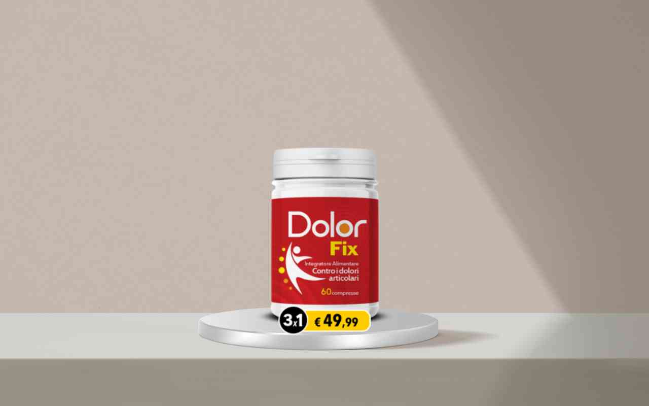 Prova DolorFix: integratore naturale per dolori muscolari e recupero articolare