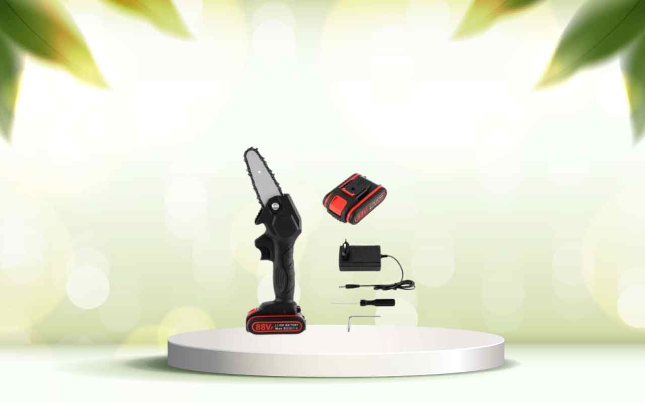 Scopri la mini motosega a batteria: rendi facile ogni lavoro di giardinaggio