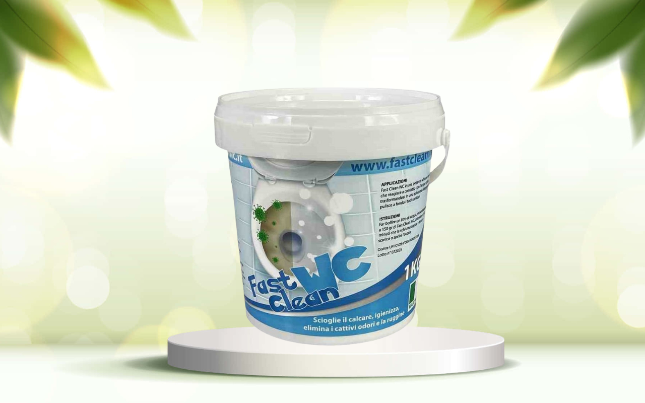 Scopri come pulire il WC senza fatica: prova Fast Clear WC per risultati brillanti